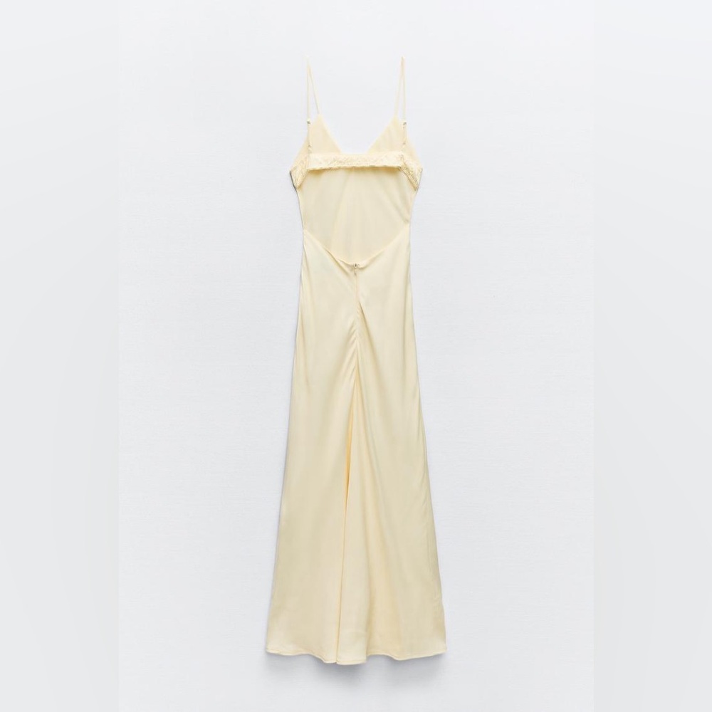 Zara Satin Slip Dress XS - Picture 8 of 11